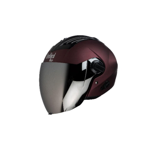 SBA-3 Matt Maroon Silver Sticker