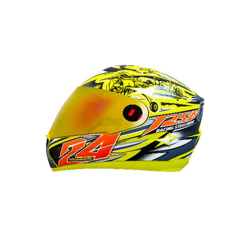 SBA-1 HOVERING GLOSSY FLUO YELLOW Orange Sticker
