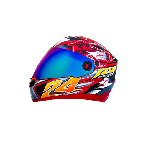 SBA-1 HOVERING GLOSSY Sports Red Yellow Sticker