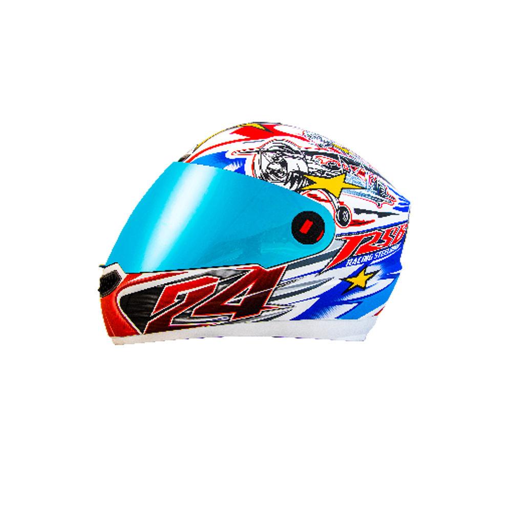SBA-1 HOVERING GLOSSY White Red Sticker