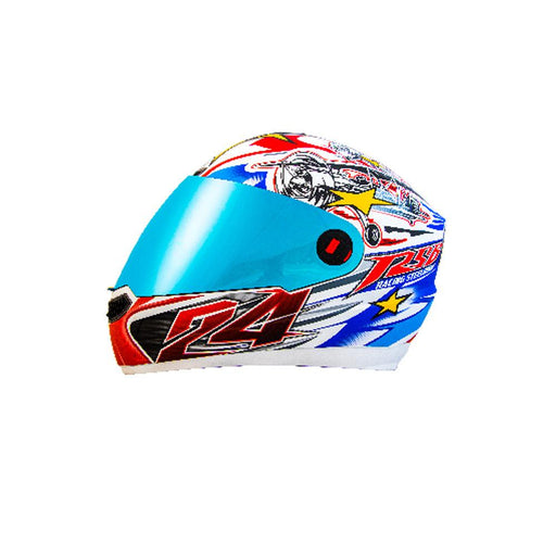 SBA-1 HOVERING GLOSSY White Red Sticker