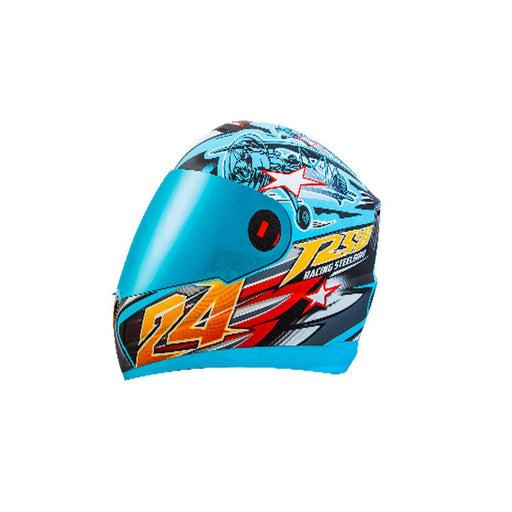 SBA-1 HOVERING GLOSSY Sky Blue Yellow Sticker