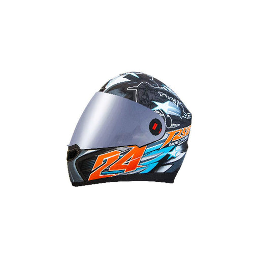 SBA-1 Hovering Glossy Honda Grey Orange Sticker