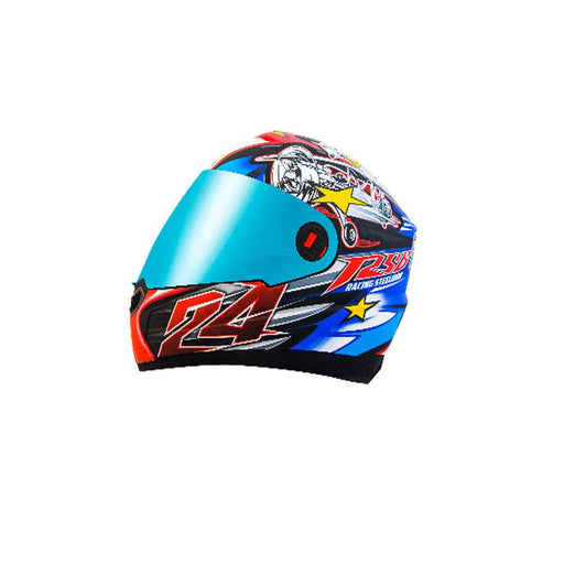 SBA-1 Hovering Glossy Black Red Sticker