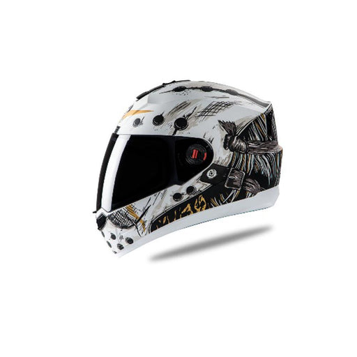SBA-1 DUNKIN MAT WHITE / GLOSSY WHITE Gold Sticker