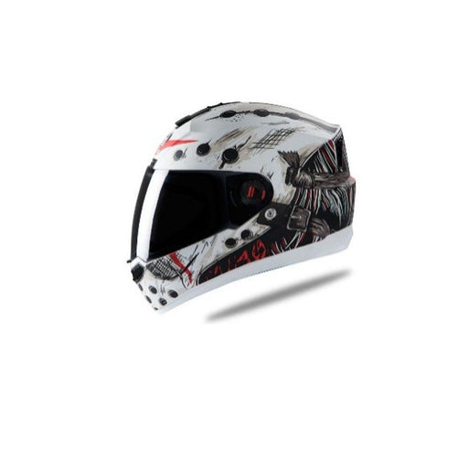 SBA-1 DUNKIN MAT WHITE / GLOSSY WHITE Red Sticker