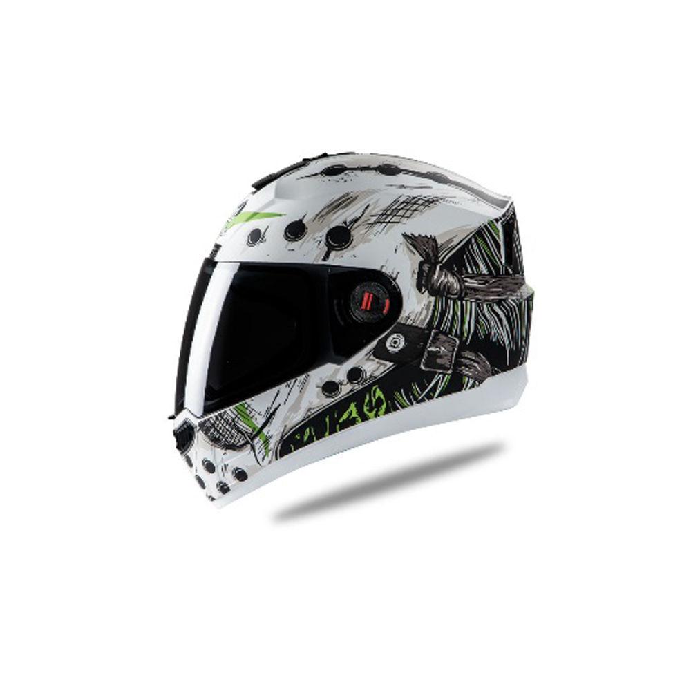 SBA-1 DUNKIN MAT WHITE / GLOSSY WHITE Green Sticker