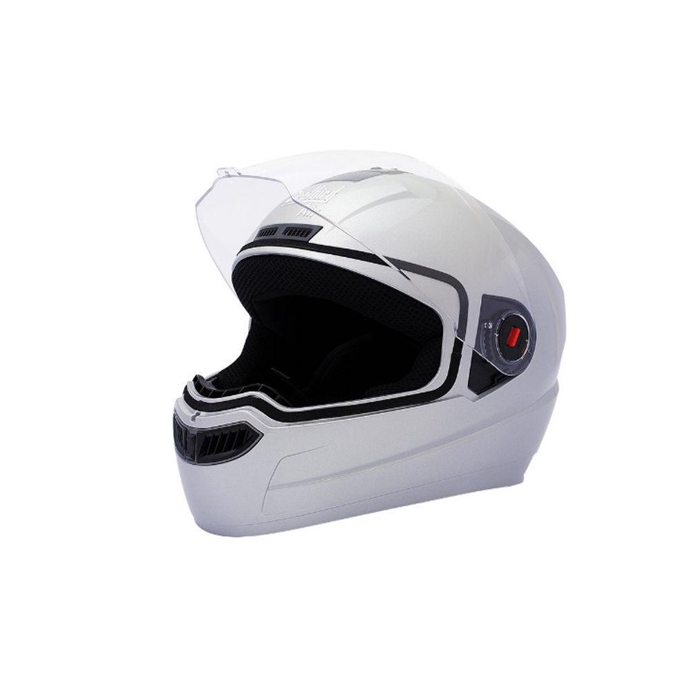 SBA-1 Glossy Silver Helmet