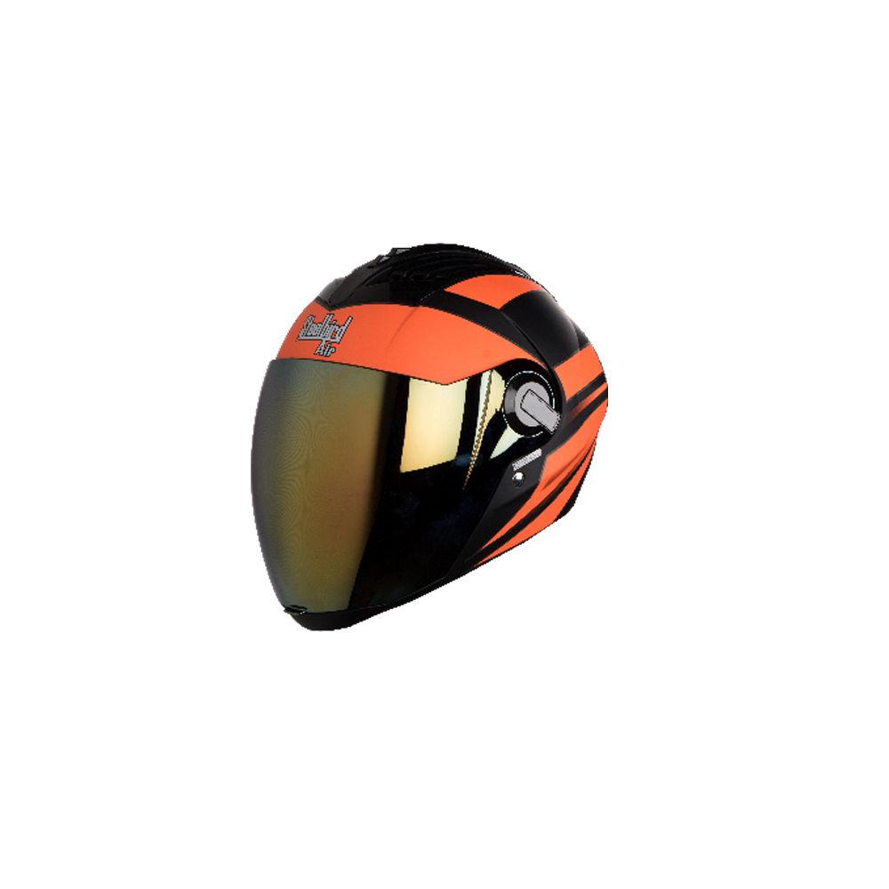 SBA-2 Streak Matt Black Gold Sticker