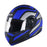 SB-41 Oscar Halo Glossy Black With Light Blue