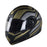SB-41 Oscar Halo Mat Black With Gold