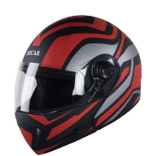 SB-41 Oscar Halo Mat Black With Red