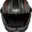 SB-41 Oscar Magnetic Glossy Black With Red