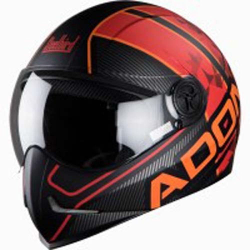 Adonis Majestic Matt Black With Red