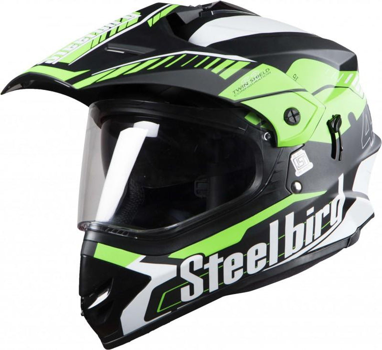 SB-42 Airborne Glossy Black With Green + P-Cap
