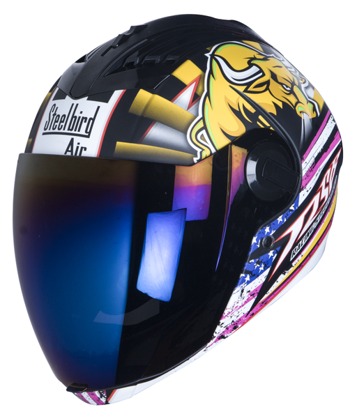 SBA-2 Horn Matt Black With Yellow