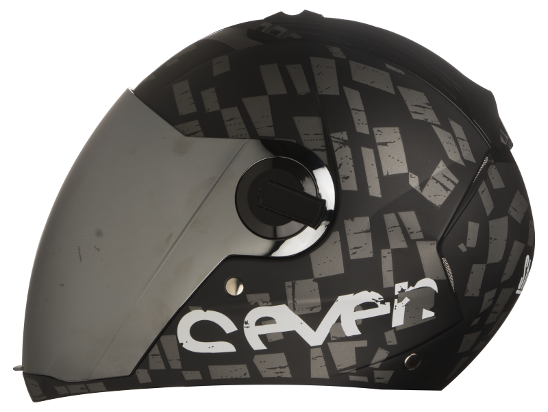 SBA-2 Seven Matt Black With Grey
